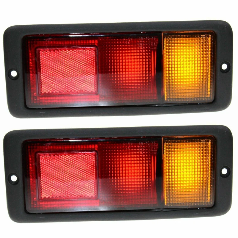 2Pcs Rear Tail Light Bumper Daytime Running Driving Lamps for Mitsubishi Shogun Pajero 1992 1999 price in Pakistan