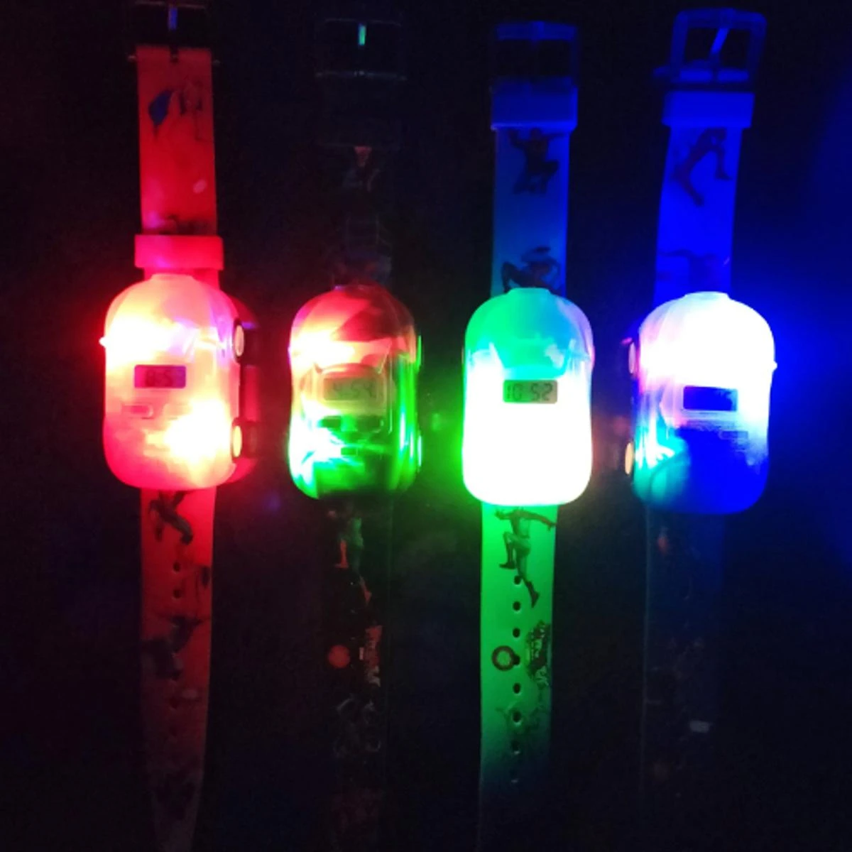 Spiderman Car Shape Projector Watch for Kids Music Lights Digital Watch for Boys & Girls price in Pakistan