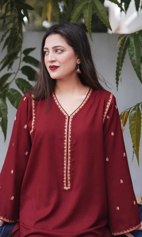 Aisling – 3PC Lawn Embroidered Shirt With Embroidered Shawl price in Pakistan