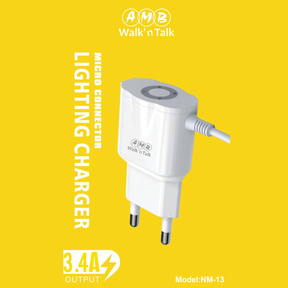 AMB LIGHTENING SPEED CHARGER 3.4A price in Pakistan