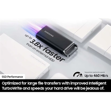 Samsung Portable SSD T5 EVO USB 3.2 8TB  Black price in Pakistan
